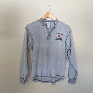 NFL Cleveland Browns Waffle Knit Top